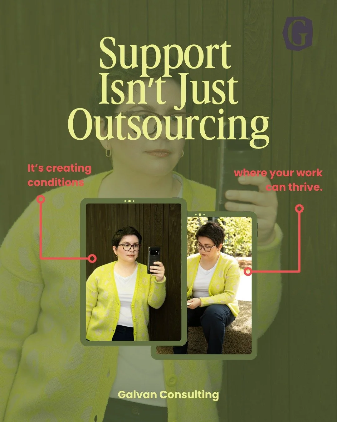 Support isn&rsquo;t just outsourcing.

It&rsquo;s creating conditions where your work can thrive.

One client invested in redesigning her nurture emails to be more like her.

The result?
💡Higher engagement.
💡Sell-outs.
💡Emails that stun

Maintenan