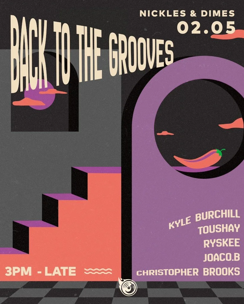 @_spicytech  are taking over the terrace this long weekend 🌶️
Saturday May 2 - from 3pm &lsquo;til late.
They've stacked the line up with @djtoushay, @kyleburchilllll  OG party starter @christopher_brooks_, plus residents @joacoballester + @ryskee_.