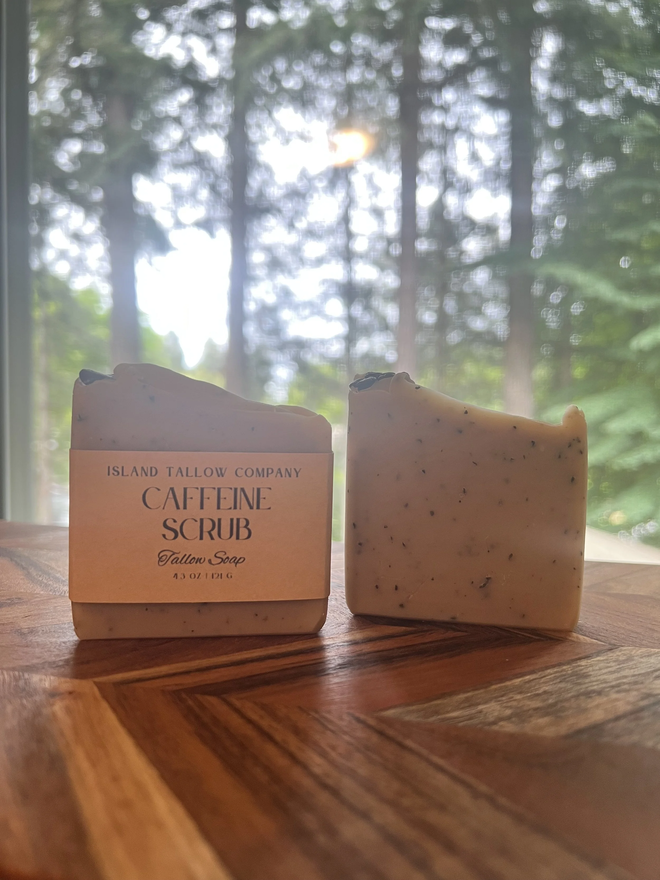 Caffeine Scrub Soap Bar