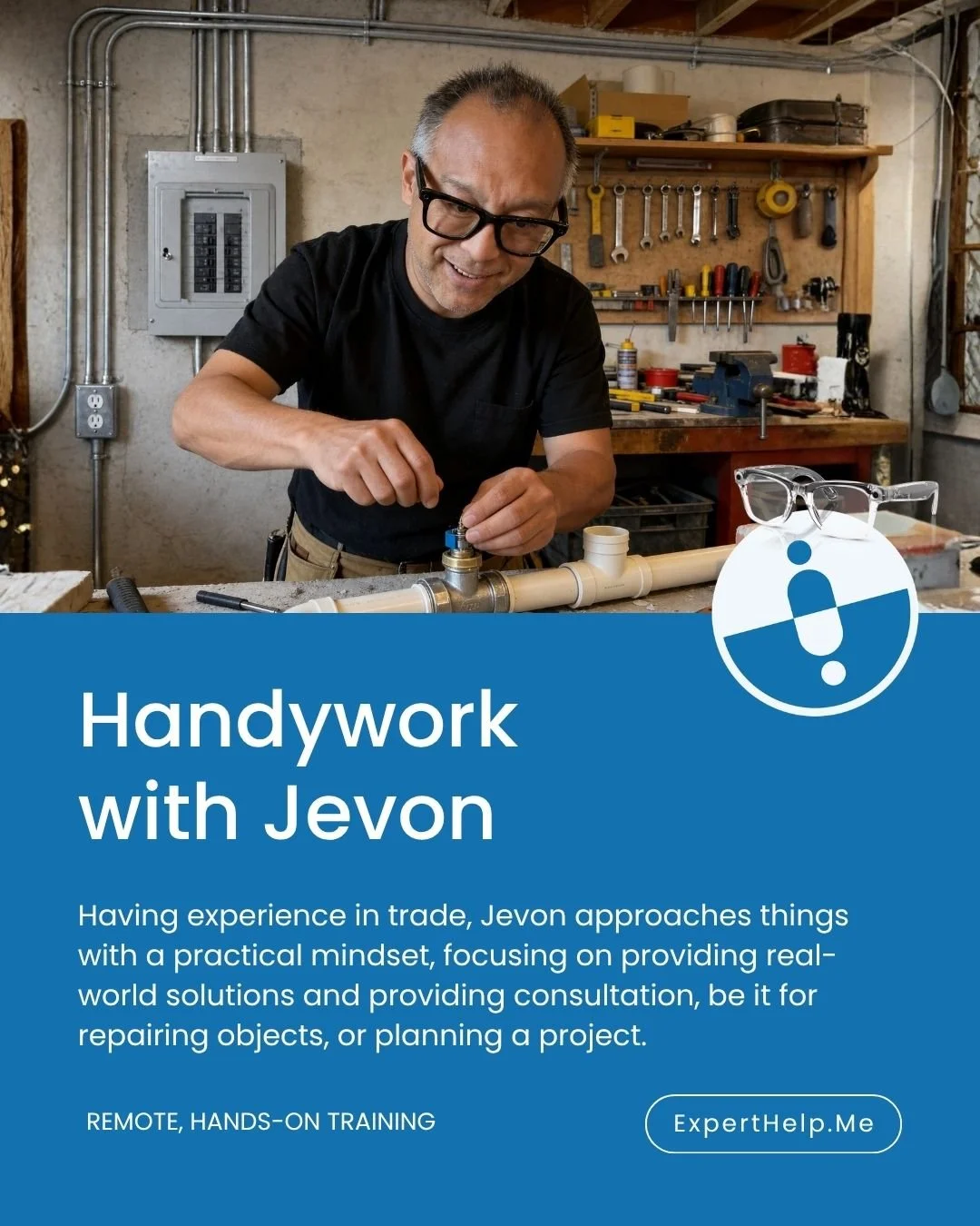 To be free is to be able to do things by yourself 🎆

From small repairs to bigger home projects, Jevon provides practical guidance to help you get it done right.

No overcomplication. No confusion. Just real hands-on guidance and support.

Celebrate