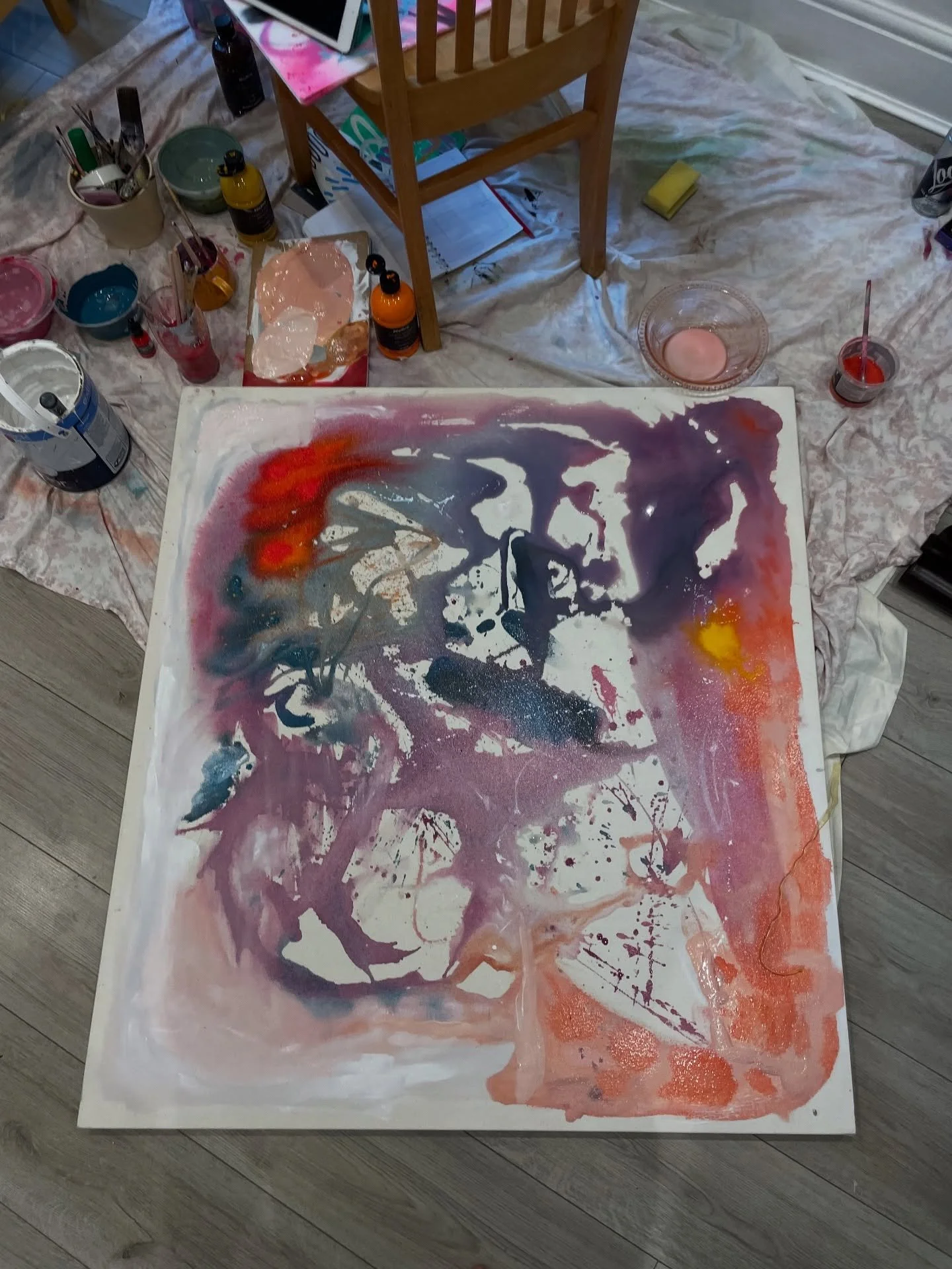 Started a new commission today âïļ ð
Currently open to taking one more commissions
(Contact details in bio)
materials ( Acrylic , emulsion, water, salt and Ink)
-
#art #artist #opentocommissions #artdealer #artlovers #waterart #painting #marbl