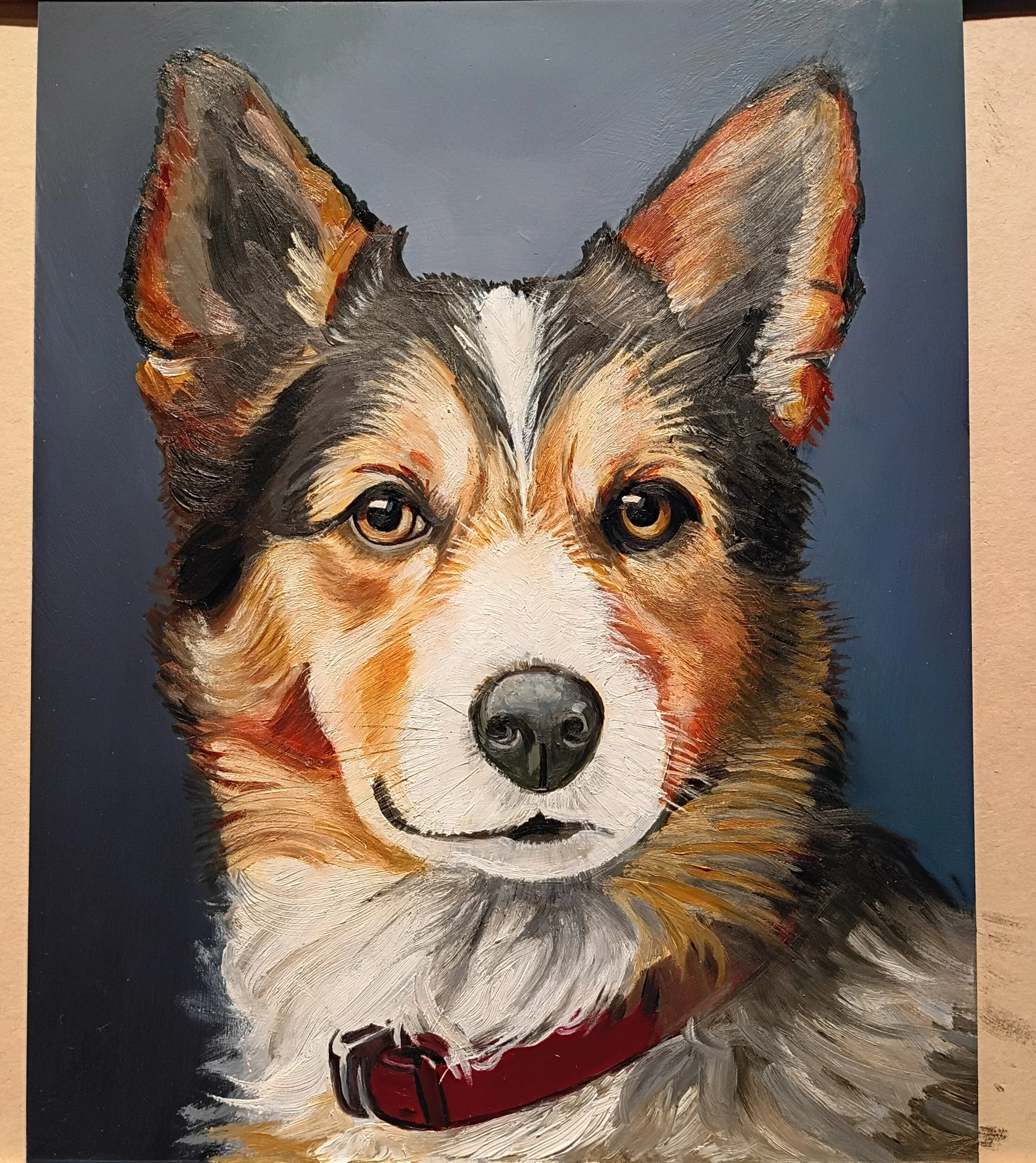 8x10 Mutt mix portrait
