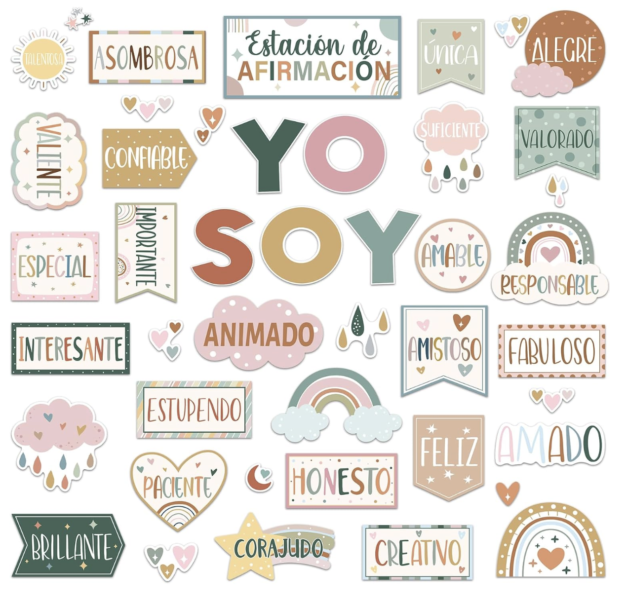 Spanish Affirmations Wall Decor