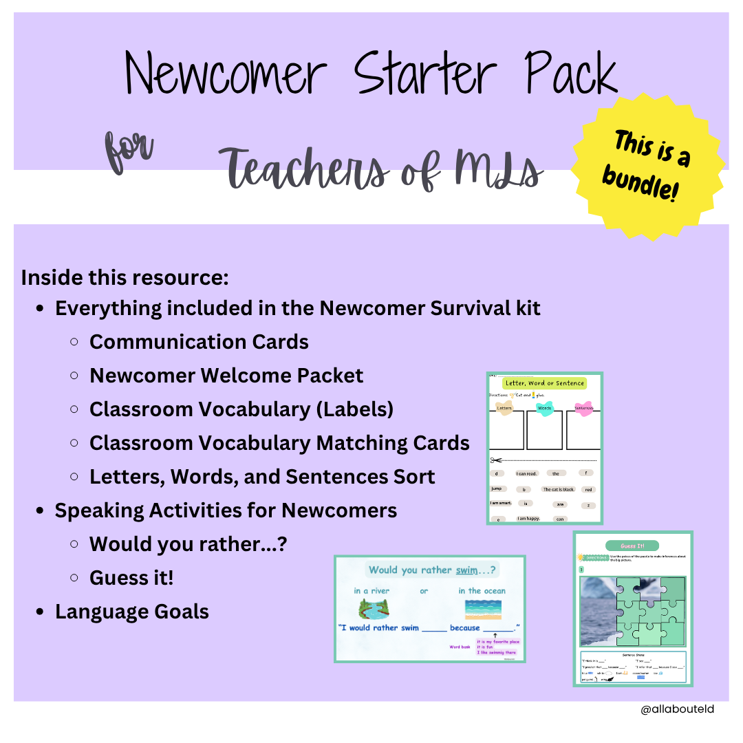 Newcomer Starter Pack