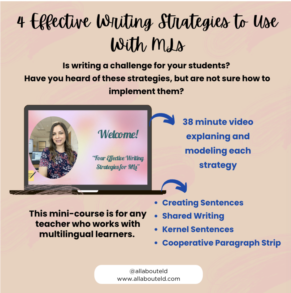 mini-course 4 effective strategies for multilingual learners