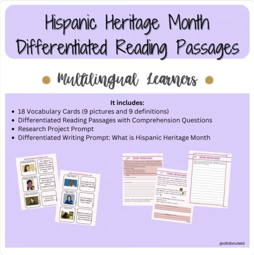 Vocabulary and Reading Passages With Comprehension Questions