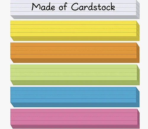 Cardstock Sentence Strips