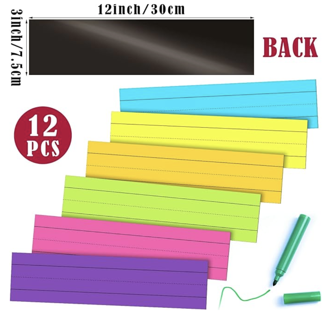 Magnetic Sentence Strips