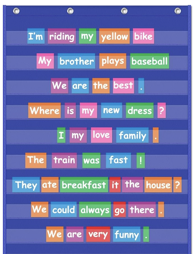 Teacher Pocket Chart