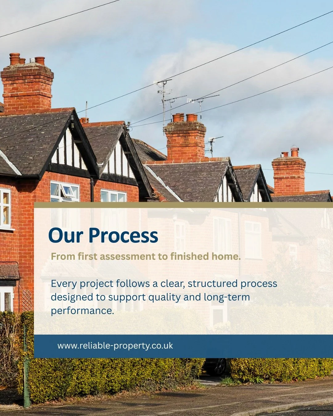 Every project follows a clear, structured process designed to support quality and long-term performance.

It begins with research and on-site assessment, where we take the time to understand the property as it is, its structure, layout, and challenge