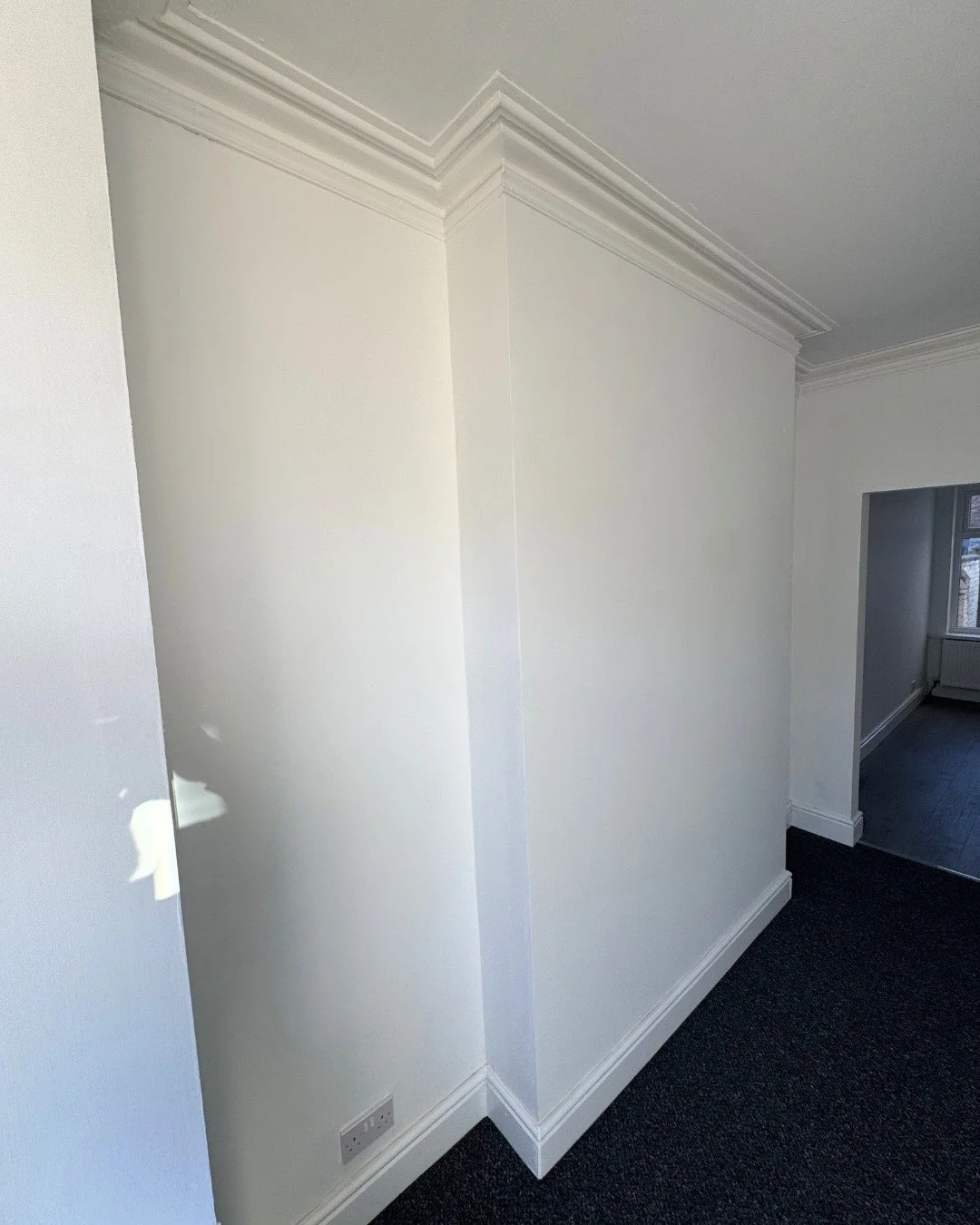 Before and after, walls completely refreshed and brought back to life.

A clean finish makes all the difference in how a space feels. 

#ReliablePropertyUK #BeforeAndAfter #PropertyRefurbishment #FreshFinish #UKHomes