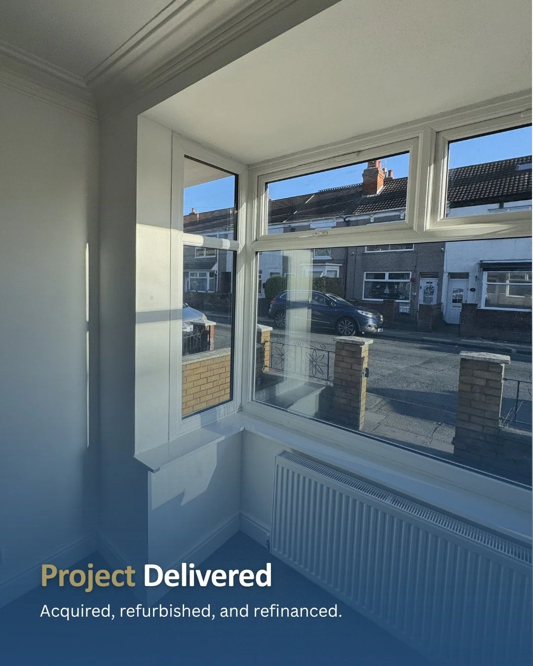 Property acquired, refurbished, and refinanced.
Another straightforward project delivered.

From initial purchase through to refurbishment and completion, the focus remains the same, careful planning, controlled execution, and consistent decision-mak