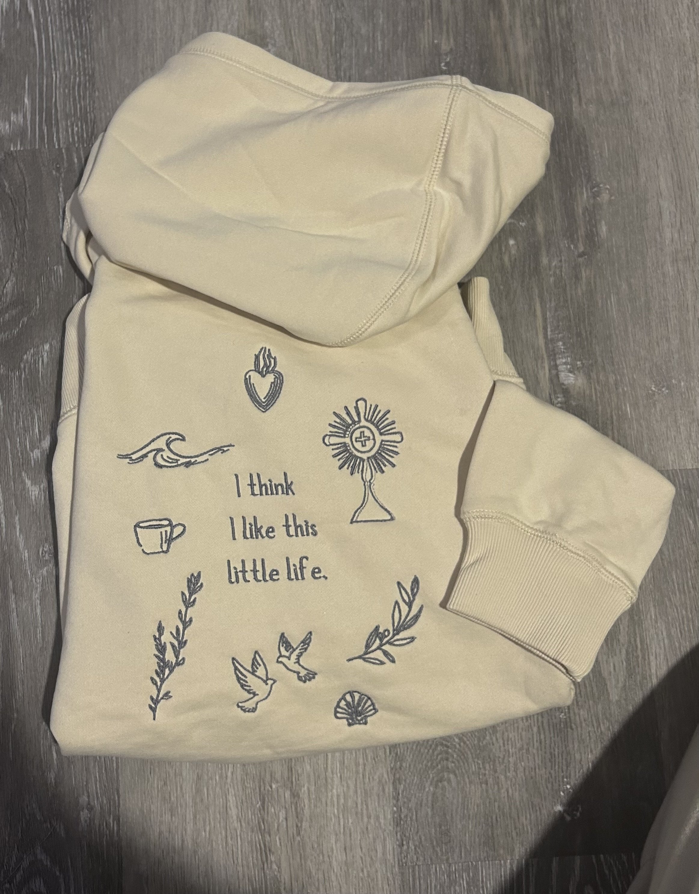 I think I like this little life hoodie