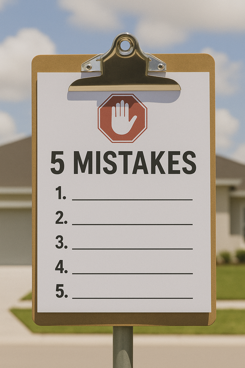 Buying Your First Home in Tampa? Avoid These 5 Mistakes