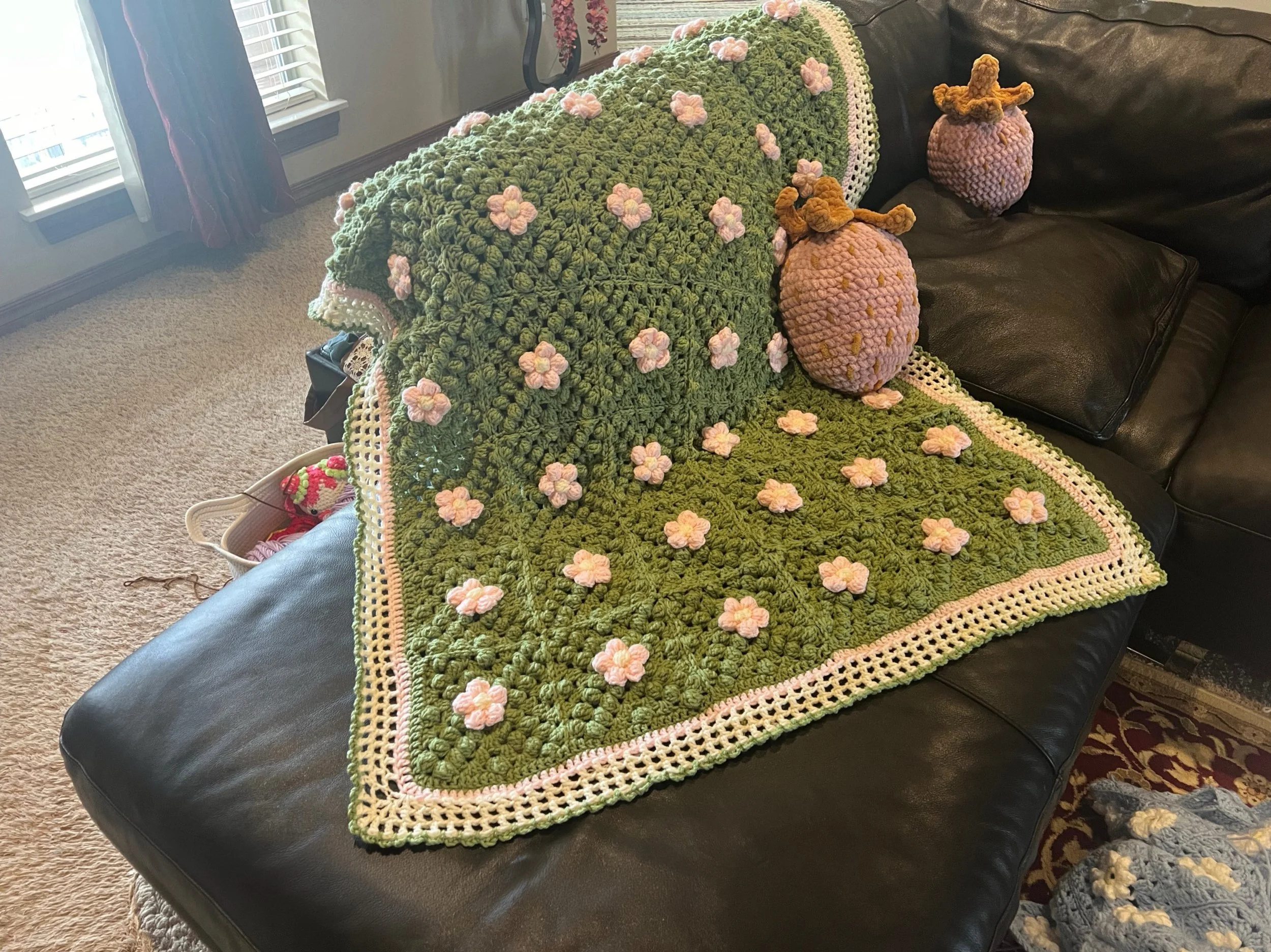 Flower Blanket | Crochet