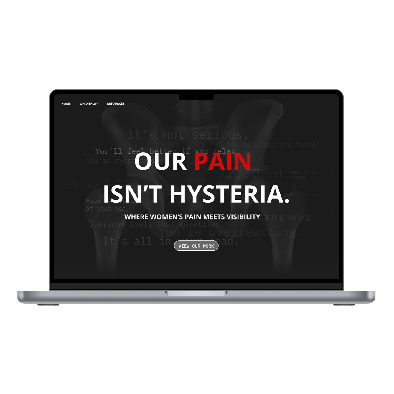 Our Pain Isn't Hysteria