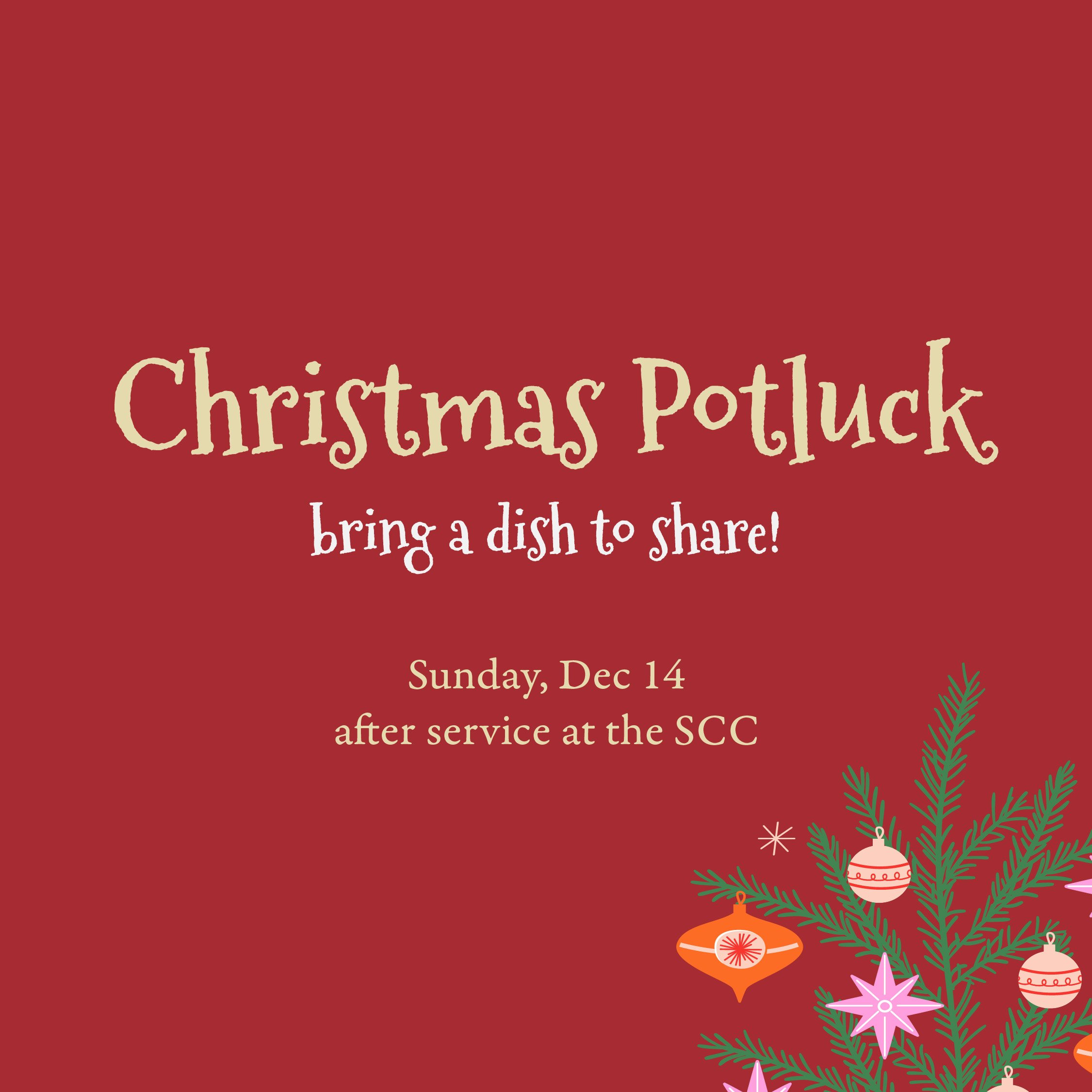 Christmas Potluck