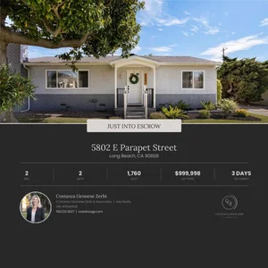 5802 E Parapet Street, Long Beach — Under Contract in 3 Days: What This Sale Says About the South of Conant Market