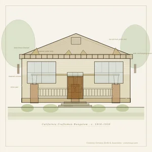 California Craftsman Bungalow Homes in Long Beach &amp; Los Angeles | Architecture &amp; Neighborhood Guide