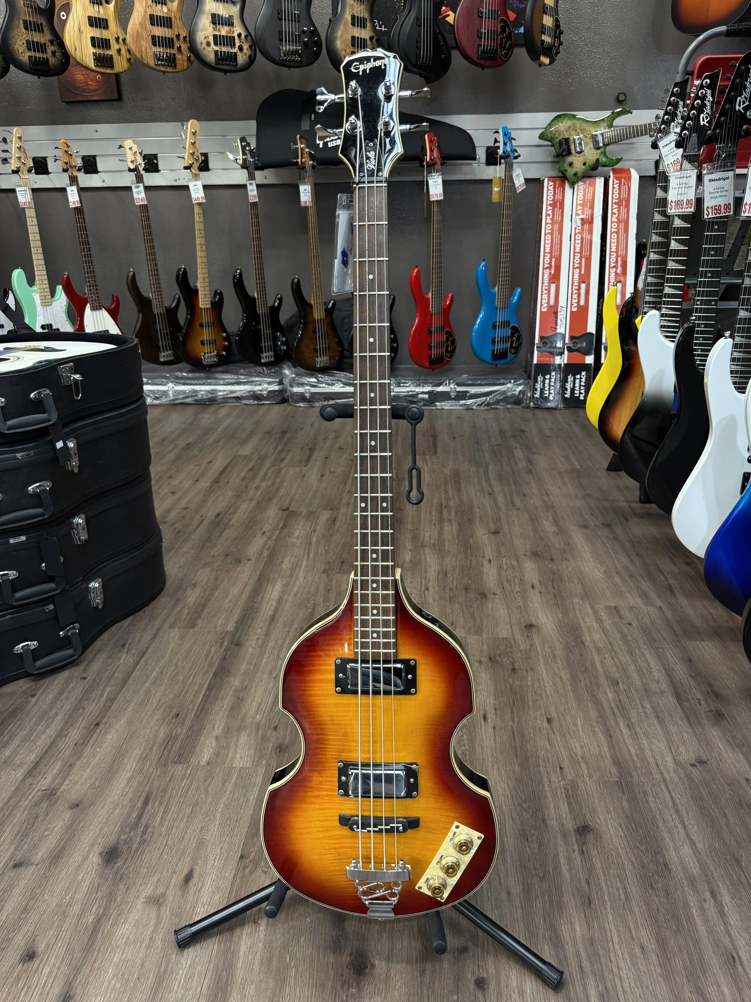 EPIPHONE VIOLA BASS SUNBURST