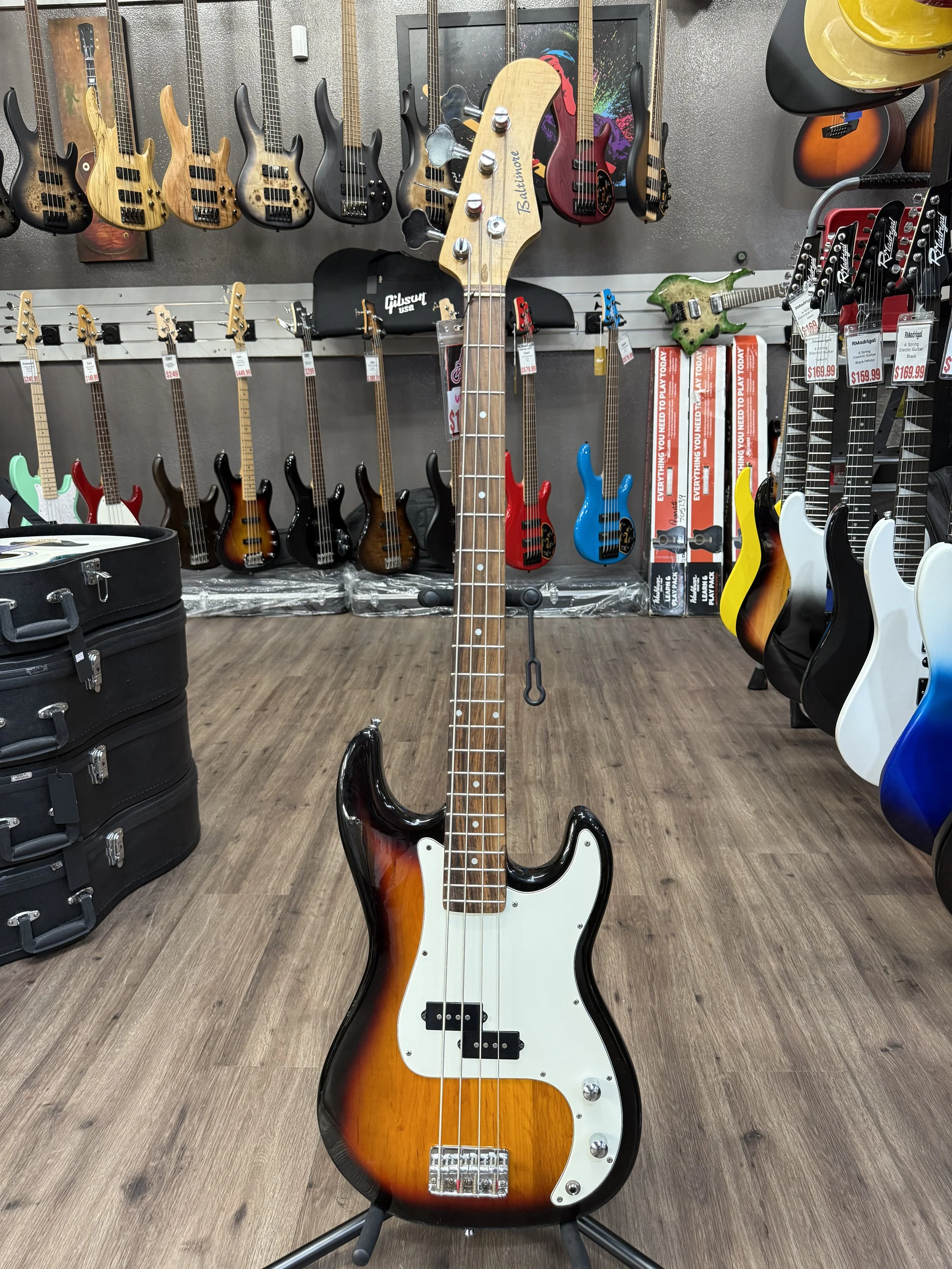 BALTIMORE P-BASS SUNBURST