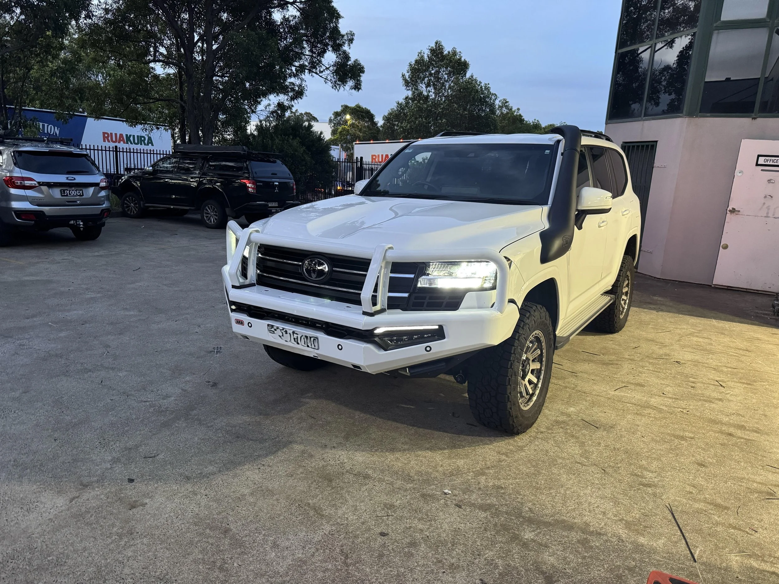 Arb summit mk2 bullbar on a 300 series landcruiser