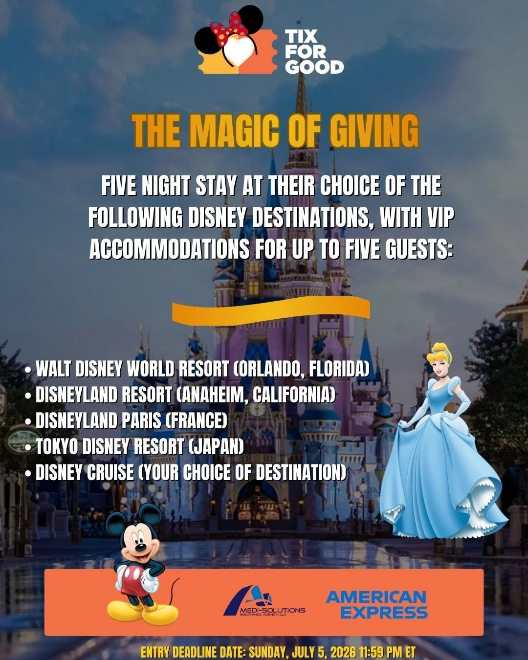 A New Way to Give: Auxilium Partners with Tix For Good