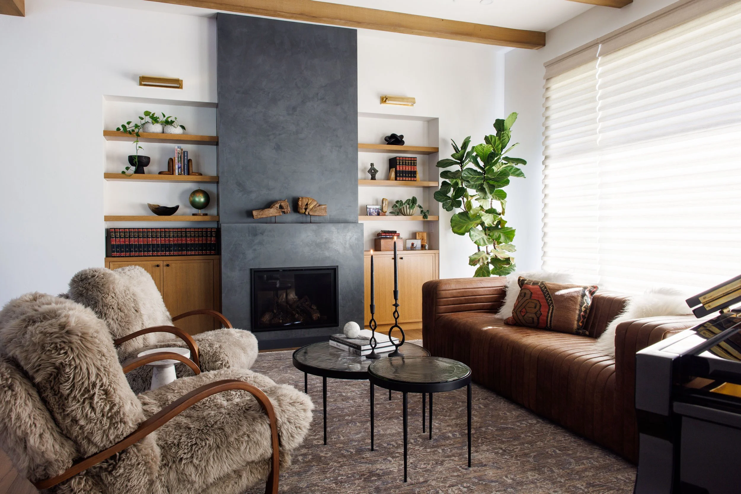 High-end family room renovation in Chico, CA by Airehart Construction, bringing premium finishes and functional design to every space in Butte County homes.