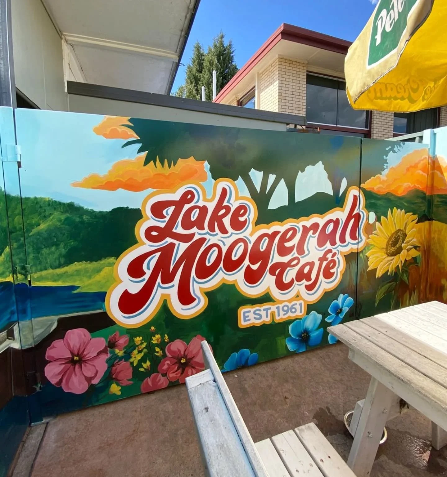 We love a wholesome throwback to the Moogerah Lake Cafe! 🏔☀️🥰

A couple of months back when the lovely Jo and Max at @moogerahcafe1961 welcomed a crew of mural artists from across the globe to transform their caf&eacute; space.&nbsp;✨&nbsp;

Stacks