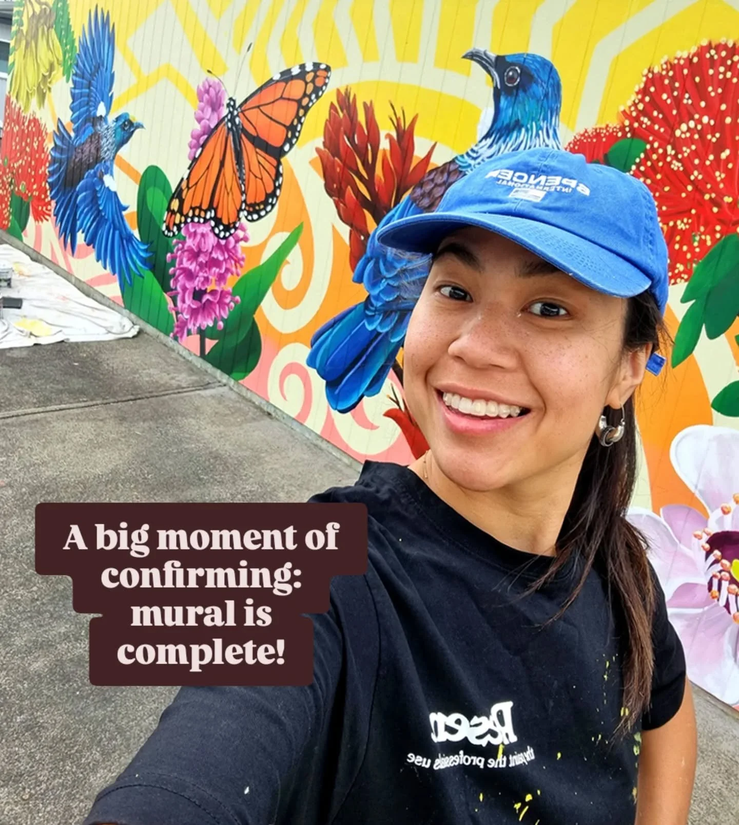 Sharing photos of my latest mural, highlighting some fun and memorable times of creating something that wasn't there before. 

How good! ✨️🌈🖌

#mural #aucklandmural #schoolmural #nzarist #newzealandartist