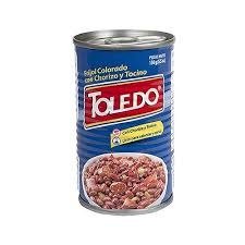 Frijol colorado con chorizo y tocino