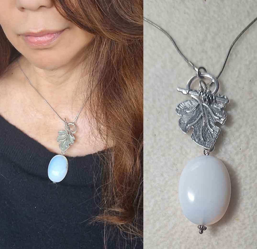 Opalite Pendent 1" x 1.5"