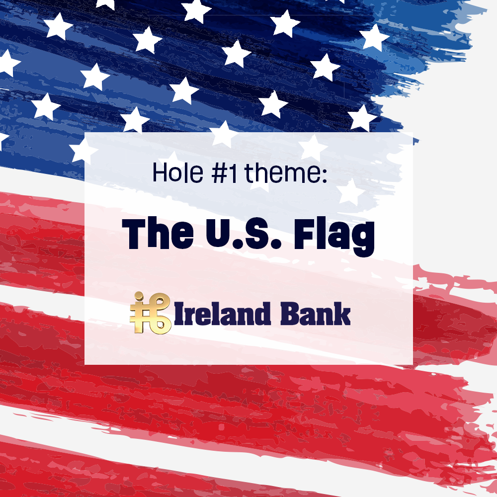 Hole 1 Sponsored by Ireland Bank