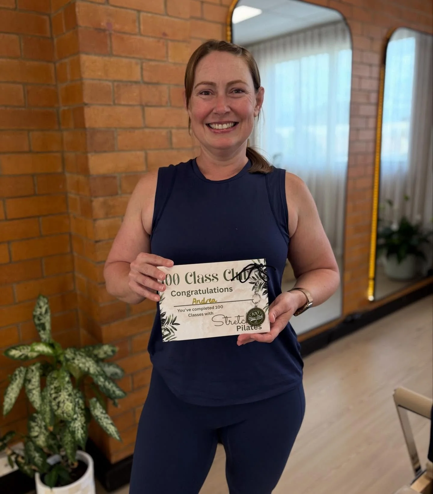⭐️ Milestone Moment ⭐️ 100 Classes with Andrea! 

Another amazing milestone moment to bring in the New Year - way to go Andrea! 💛

Joining our Stretch Collective in August and hitting 100 classes in just 4 months is seriously impressive.

Andrea, yo