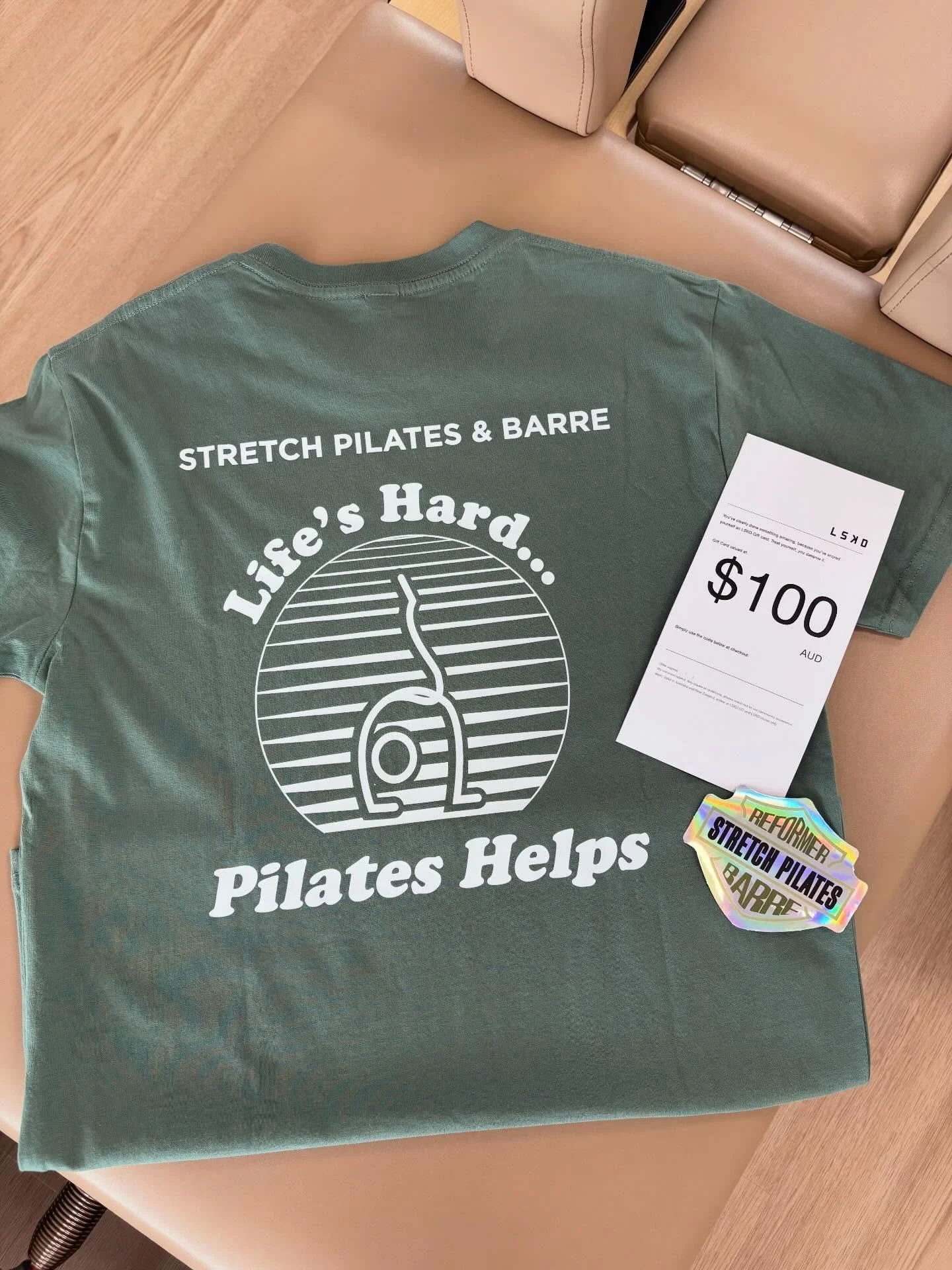 🌟 Stretch 450 Club 🌟

Today is the final day on our Stretch 450 Challenge! 
Complete 450 minutes of Pilates through March and go into the draw to win one of 3 incredible prizes!!! 

- $100 @lskd gift voucher
- Stretch &ldquo;Life&rsquo;s Hard, Pila
