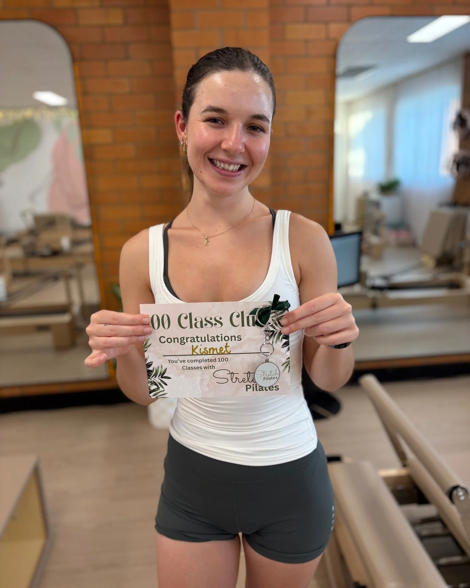 🥳 Milestone moment - 100 classes with Kismet ✨

What an incredible achievement. Kismet, you are one of the kindest, happiest souls - you walk into the studio glowing every single time 💛

Your commitment and passion for movement are so inspiring. Wh