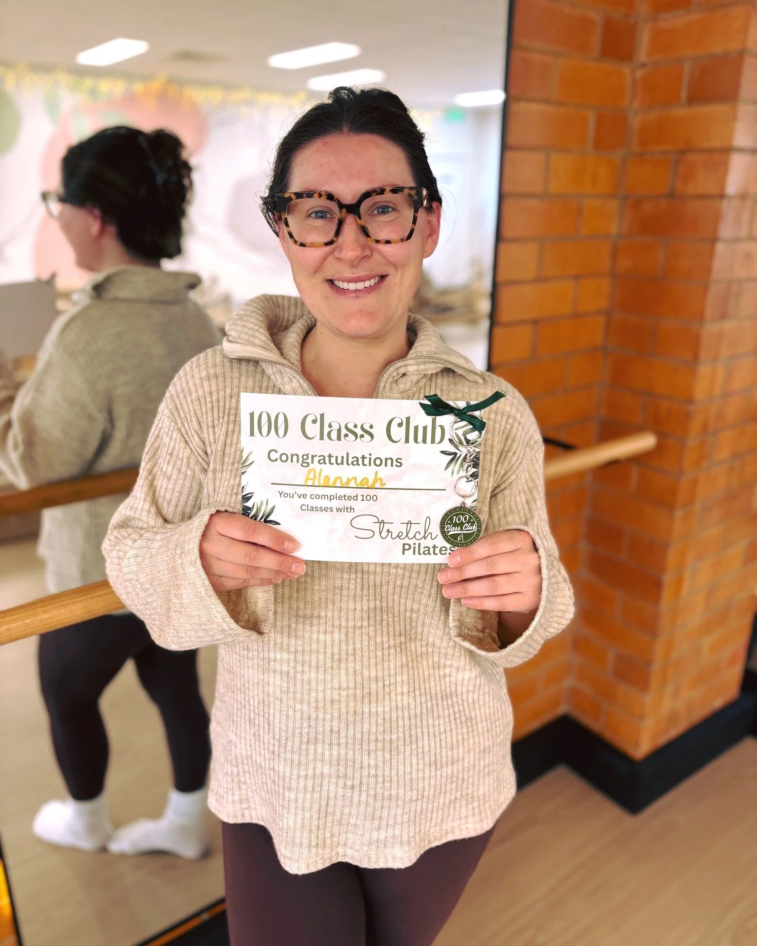 🎉 Milestone Moment &ndash; 100 Classes with Alannah 🎉

Congratulations on reaching 100 classes, Alannah! What an incredible achievement.

Over the past year, you've consistently shown up for yourself and prioritised your health and wellbeing - no s