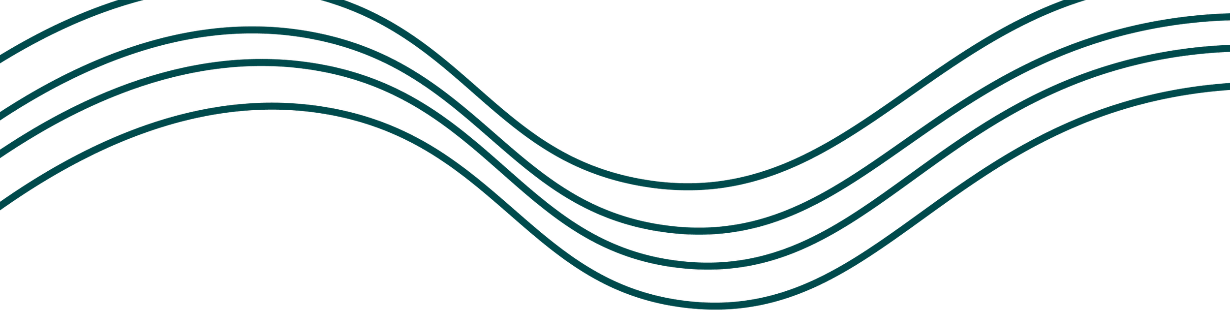Stylized wavy lines on a black background.