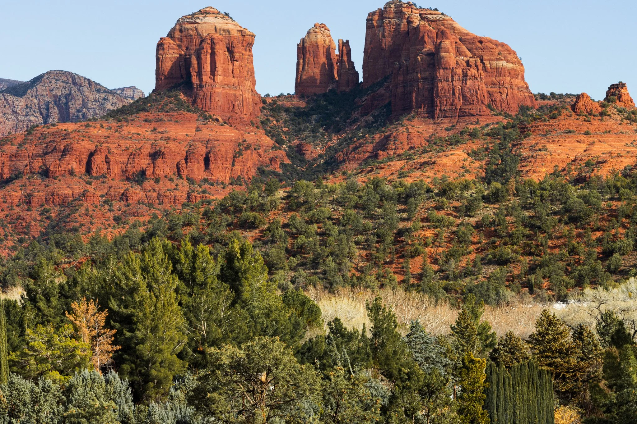 Red rock landscape in Sedona Arizona where Luz Maré Photography got its start