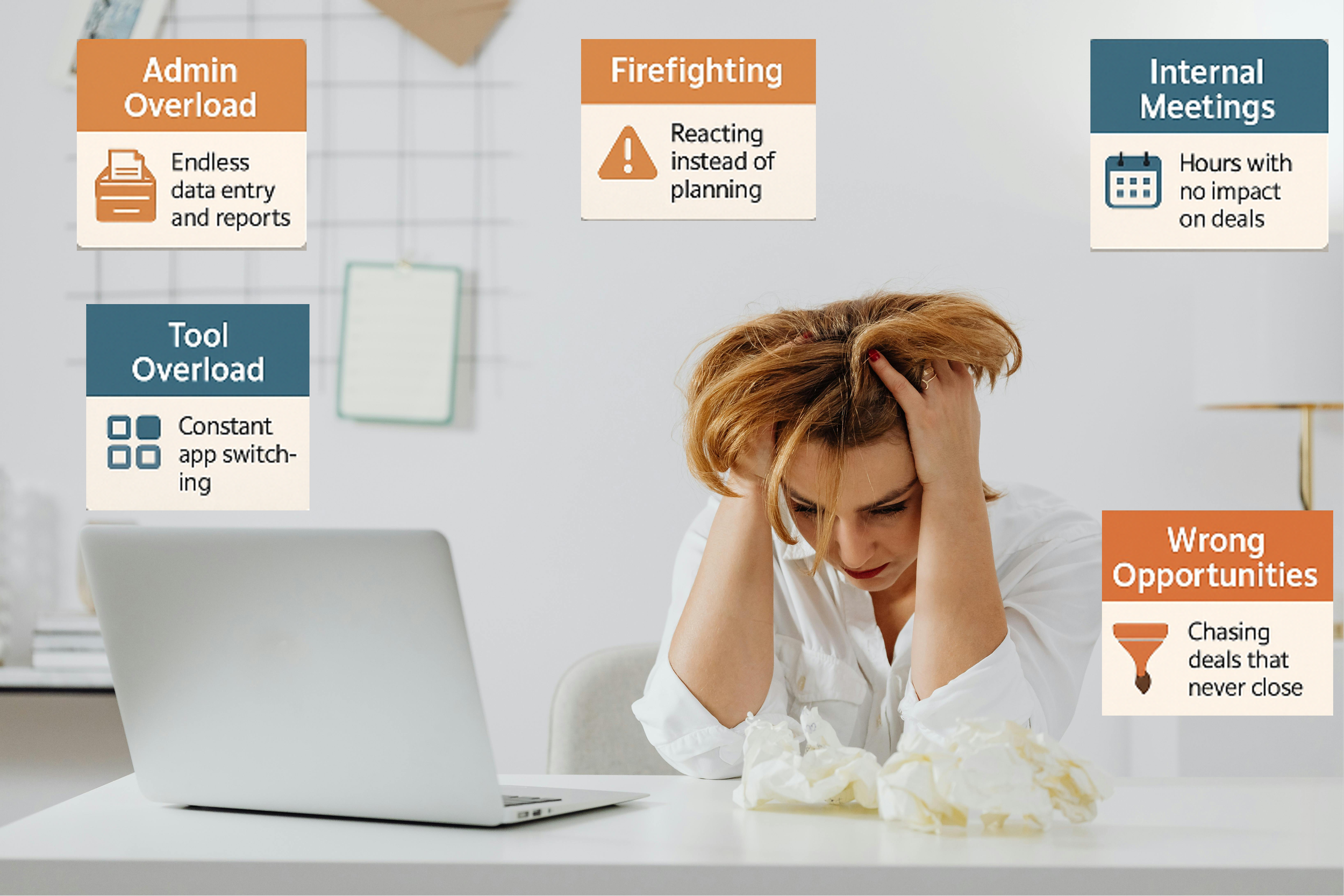 Productivity Sinkholes: Where Your Sales Time Really Goes (And How to Get It Back)