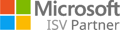 Microsoft logo with ISV Partner text
