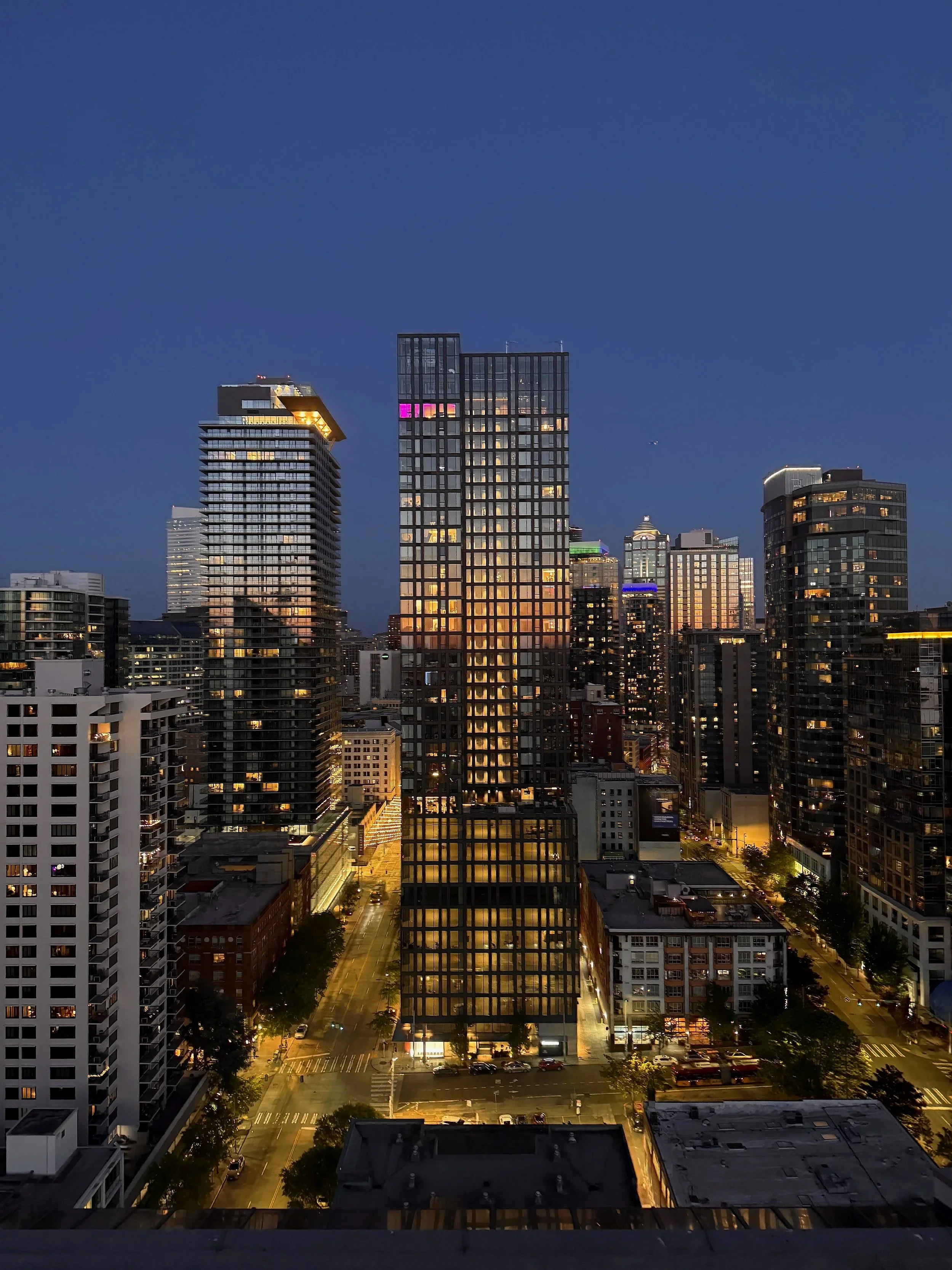 View from Chute Pros first high rise in seattle Wa