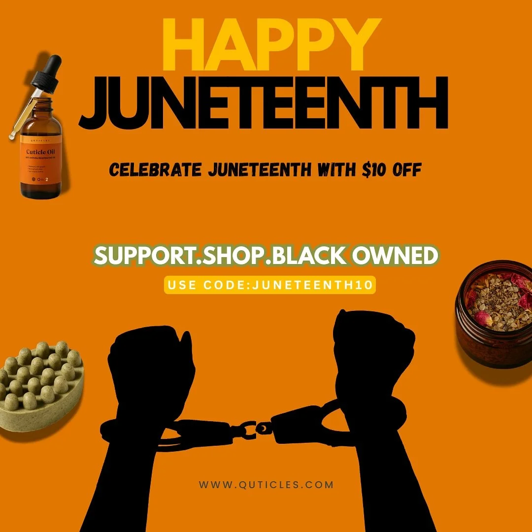 Happy Juneteenth! 🖤❤️💚
Today we honor freedom, resilience, and Black excellence.
Juneteenth isn&rsquo;t just history, it&rsquo;s a reminder of how far we&rsquo;ve come and how powerful we are when we support one another.

✨ Celebrate by circulating