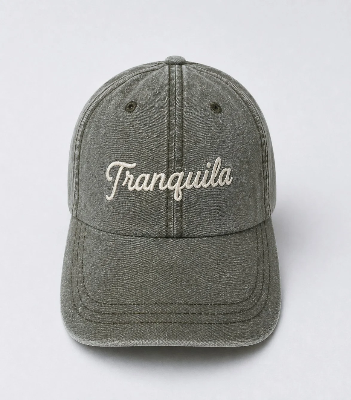 Tranquila Embroidered Baseball Hat