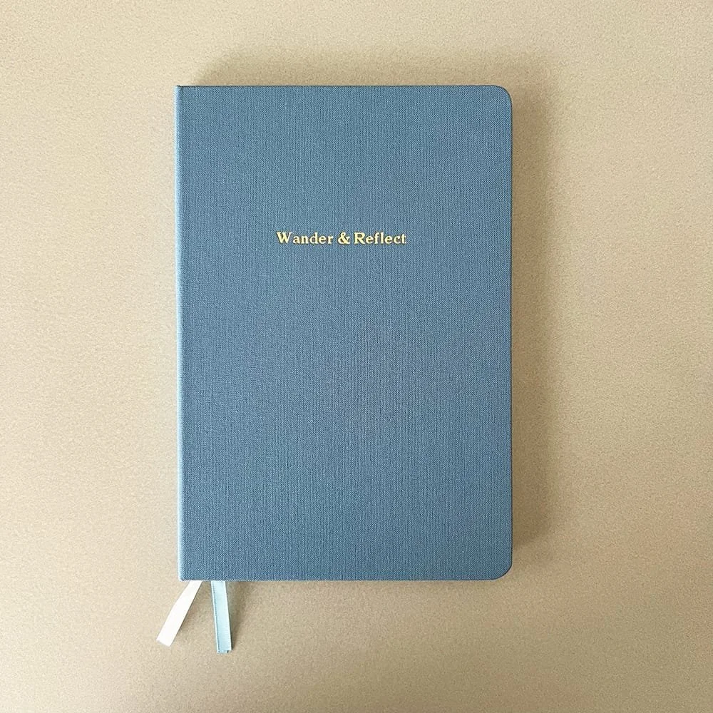 Wander & Reflect Linen Notebook