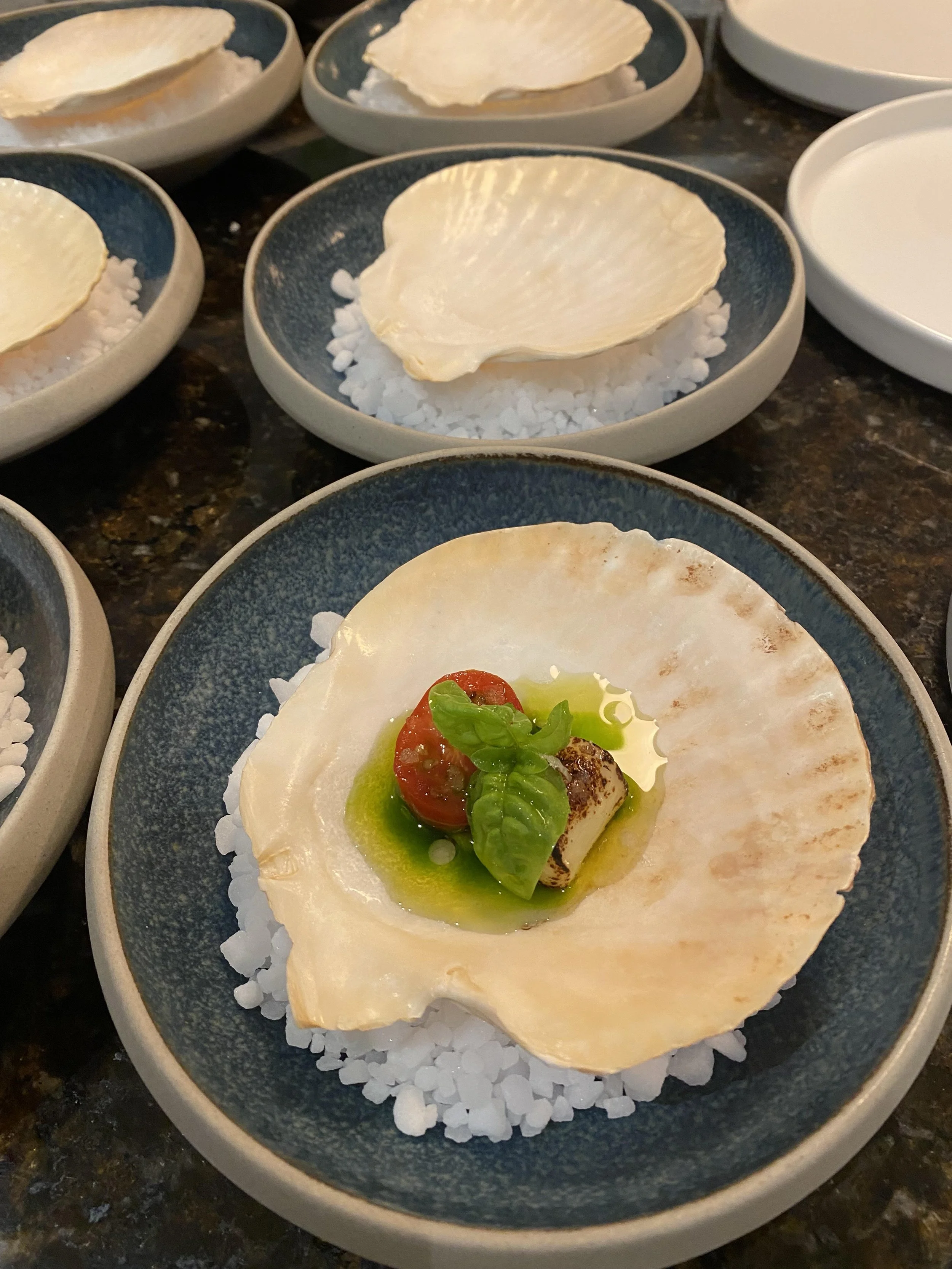 Caprese reimagined. You want a caprese salad? Absolutely - but just know that we play with flavours and reimagine the way classic dishes should be presented and enjoyed. We bring a new level to catering in Vancouver.