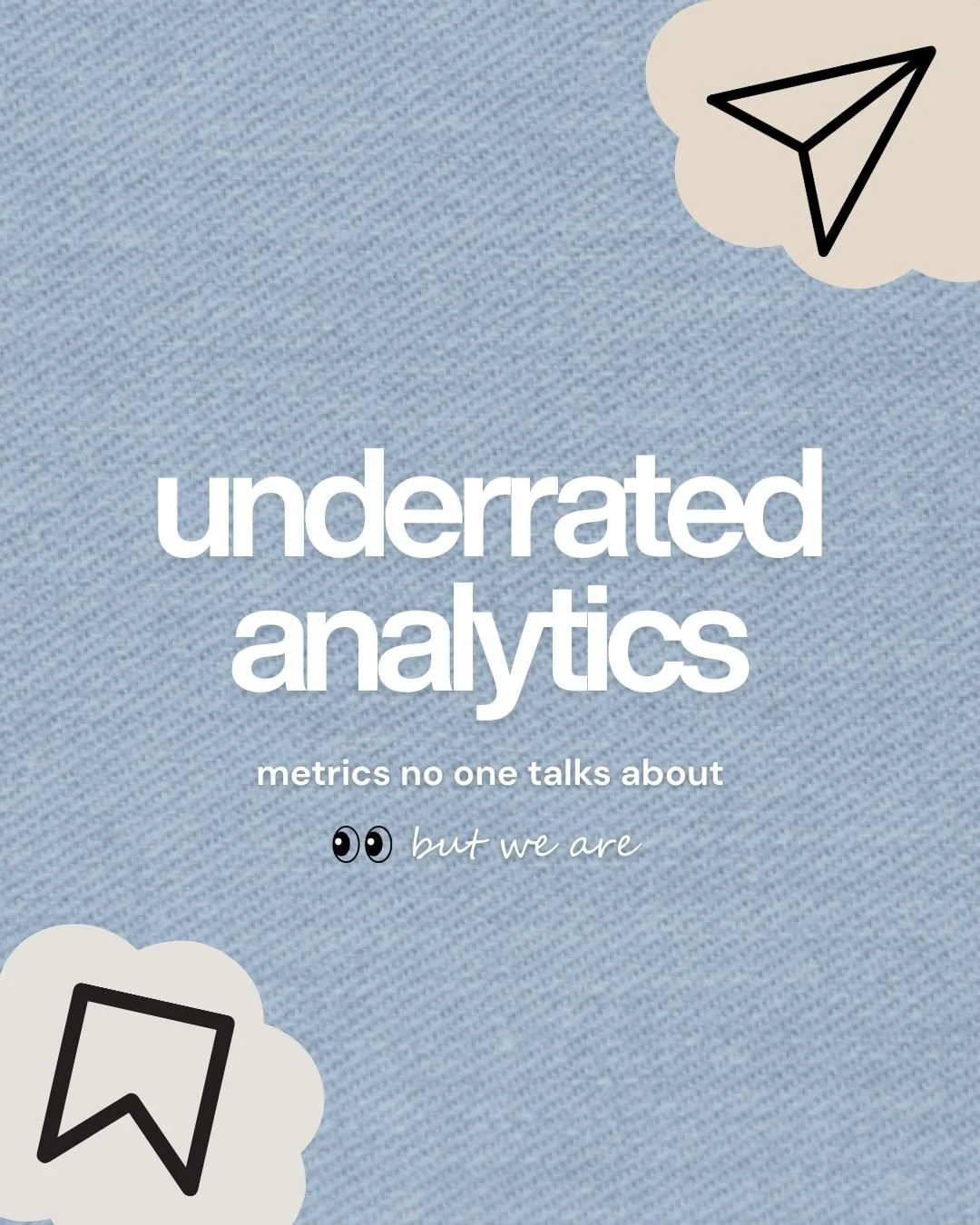 Obsessing over likes and comments aren't really the goal, yet many people are still focusing on them.  We focus more on metrics that matter most to your business such as saves, story replies, average watch time, shares, and profile actions. 

These m