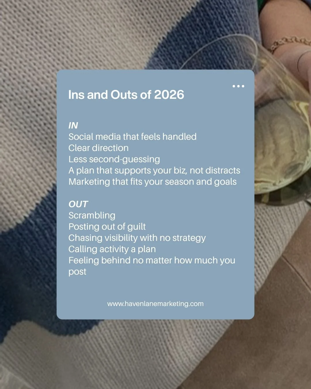 If social media constantly feels like something you should be doing better, more often, or more consistently, that&rsquo;s not a motivation problem. It&rsquo;s a clarity problem.

Scrambling to post. Second-guessing every caption. Chasing visibility 