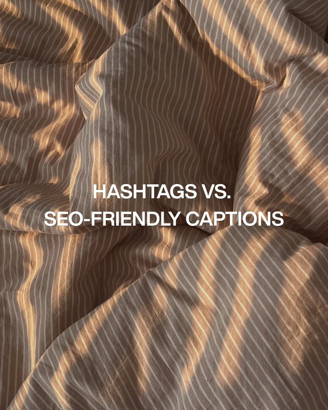 Hashtags used to be about discovery and reach. Slap on 15 and land on new feeds.

That era is over.

Keywords are now the stronger signal for how Instagram decides who sees your content. 

👉What that means for you: write your captions like a search 