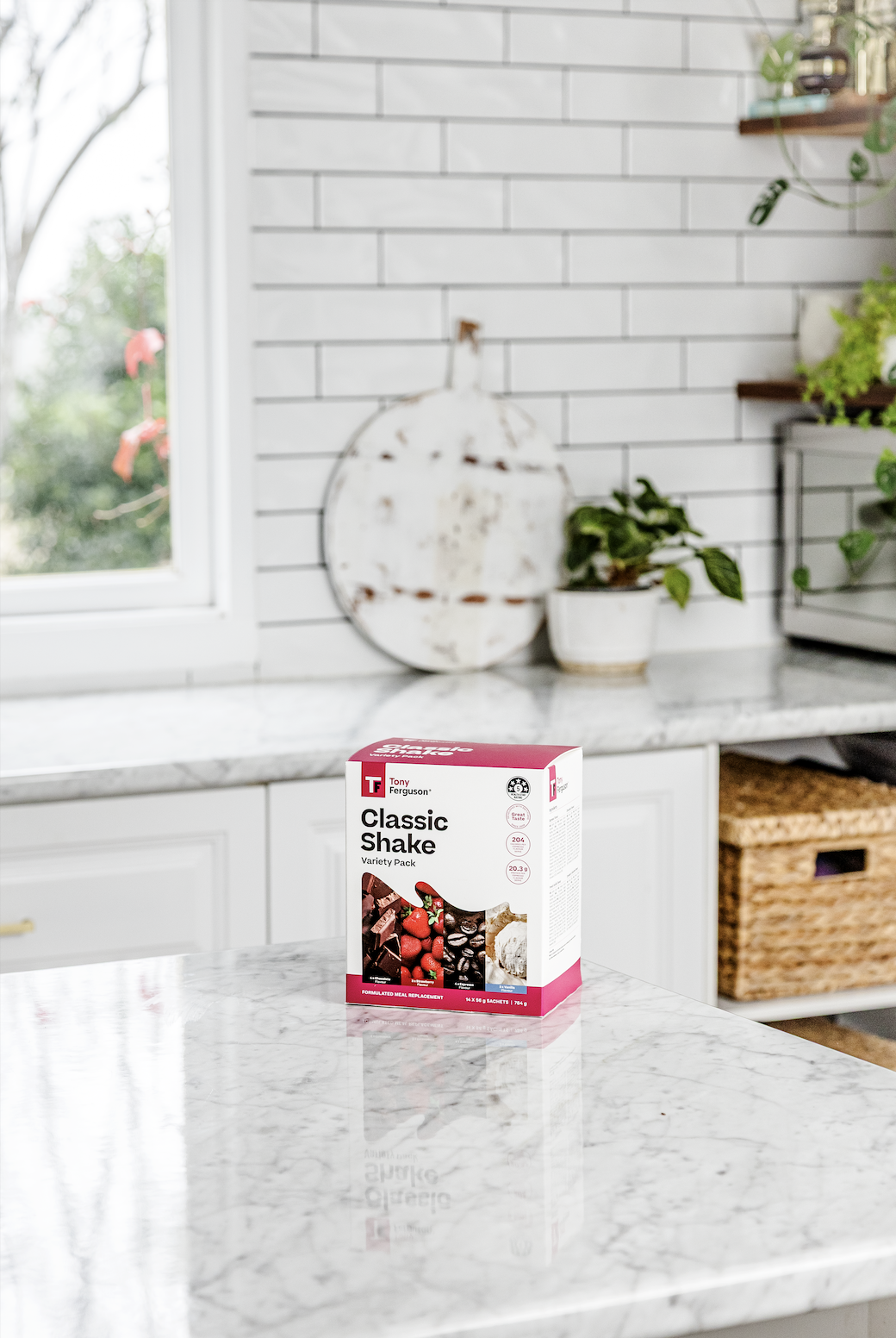 Tony Ferguson, weight loss shakes